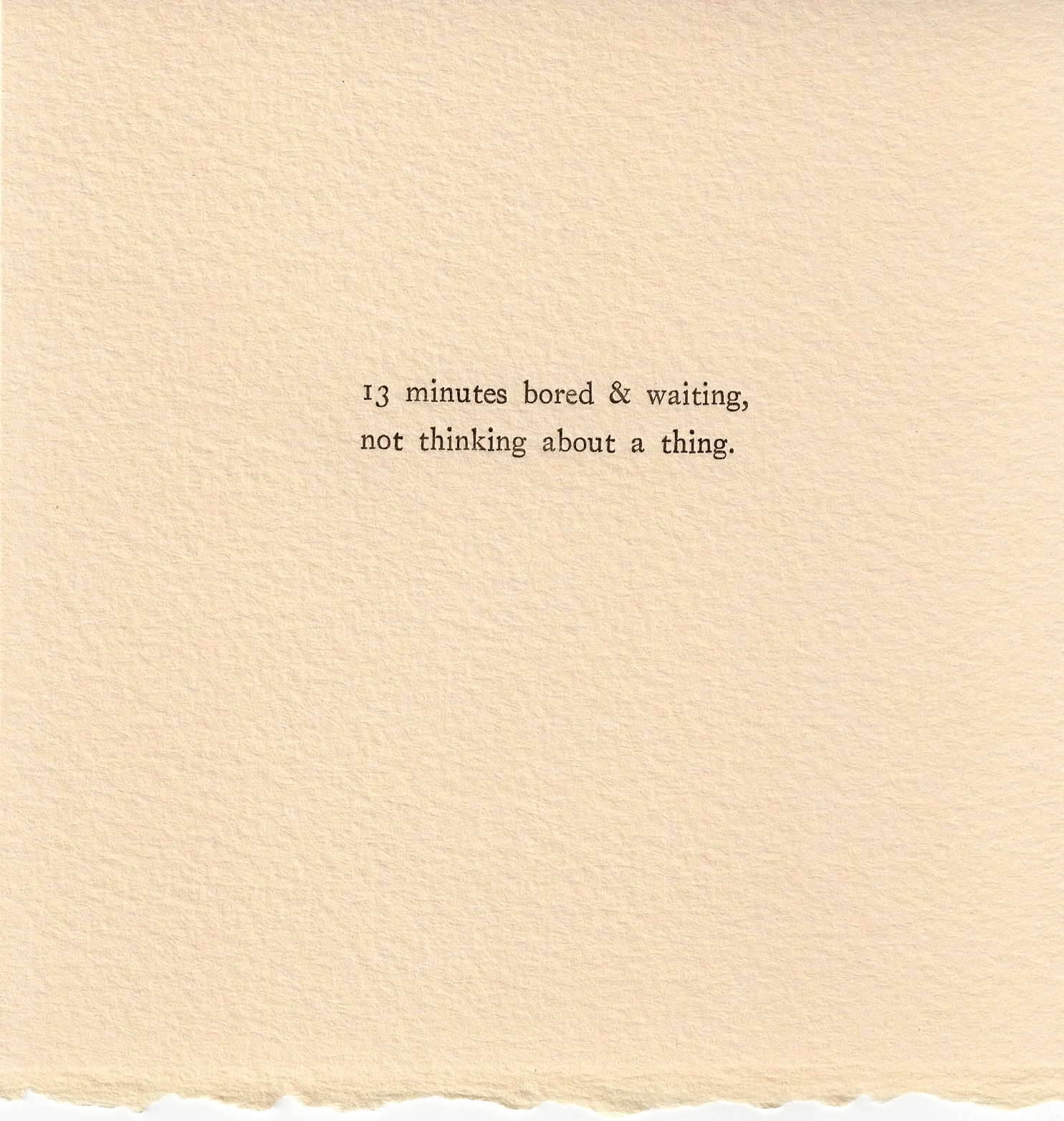 Time Wasting Experiment 0059