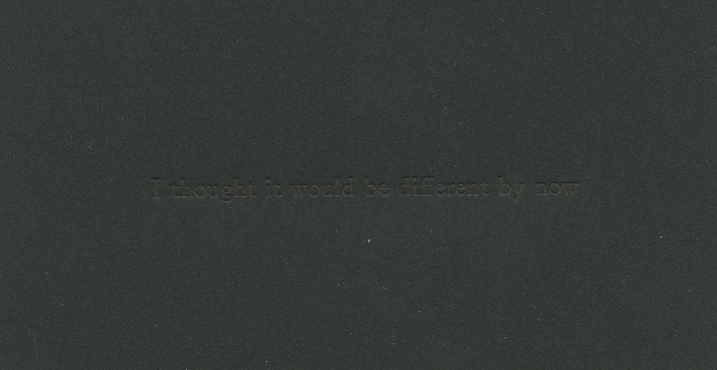 letterpress 2.5x4 in. 2016