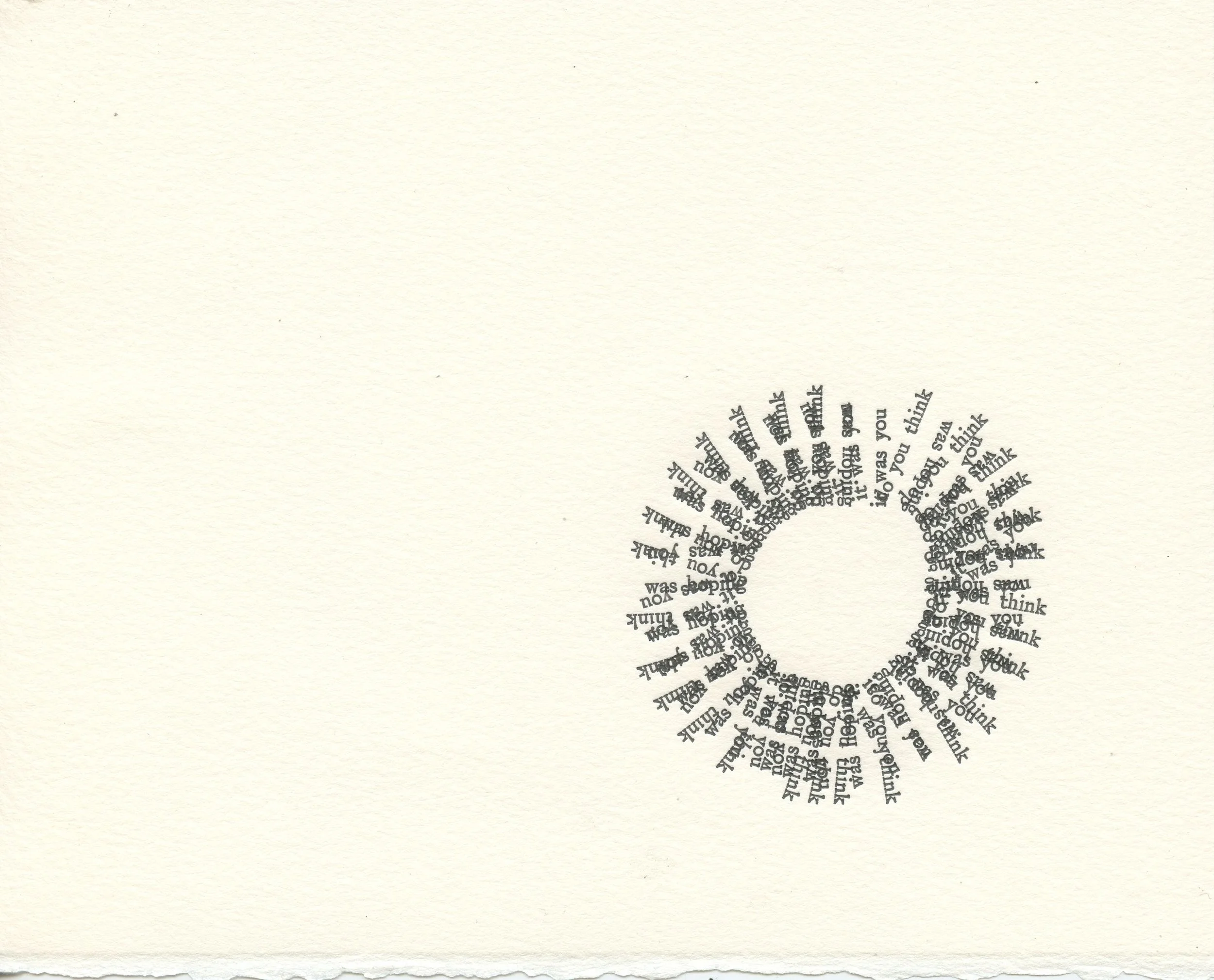 Untitled (do you think was hoping it was you)