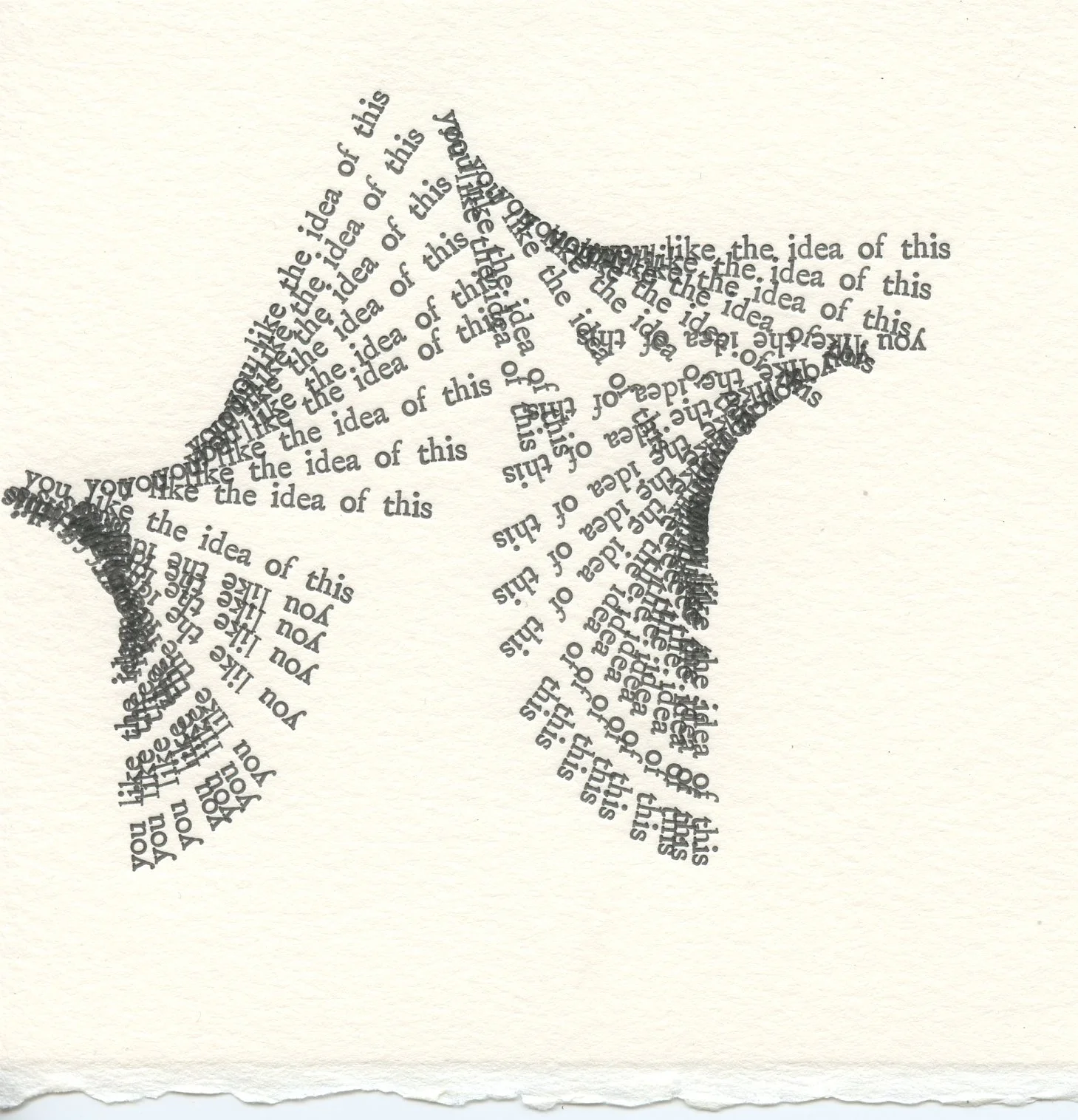 Untitled (you like the idea of this)