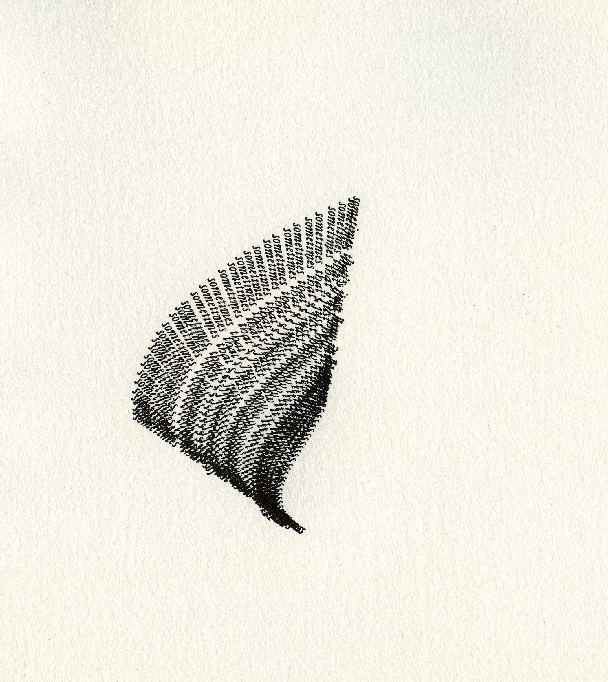 Untitled (sometimes that's just how it happens)