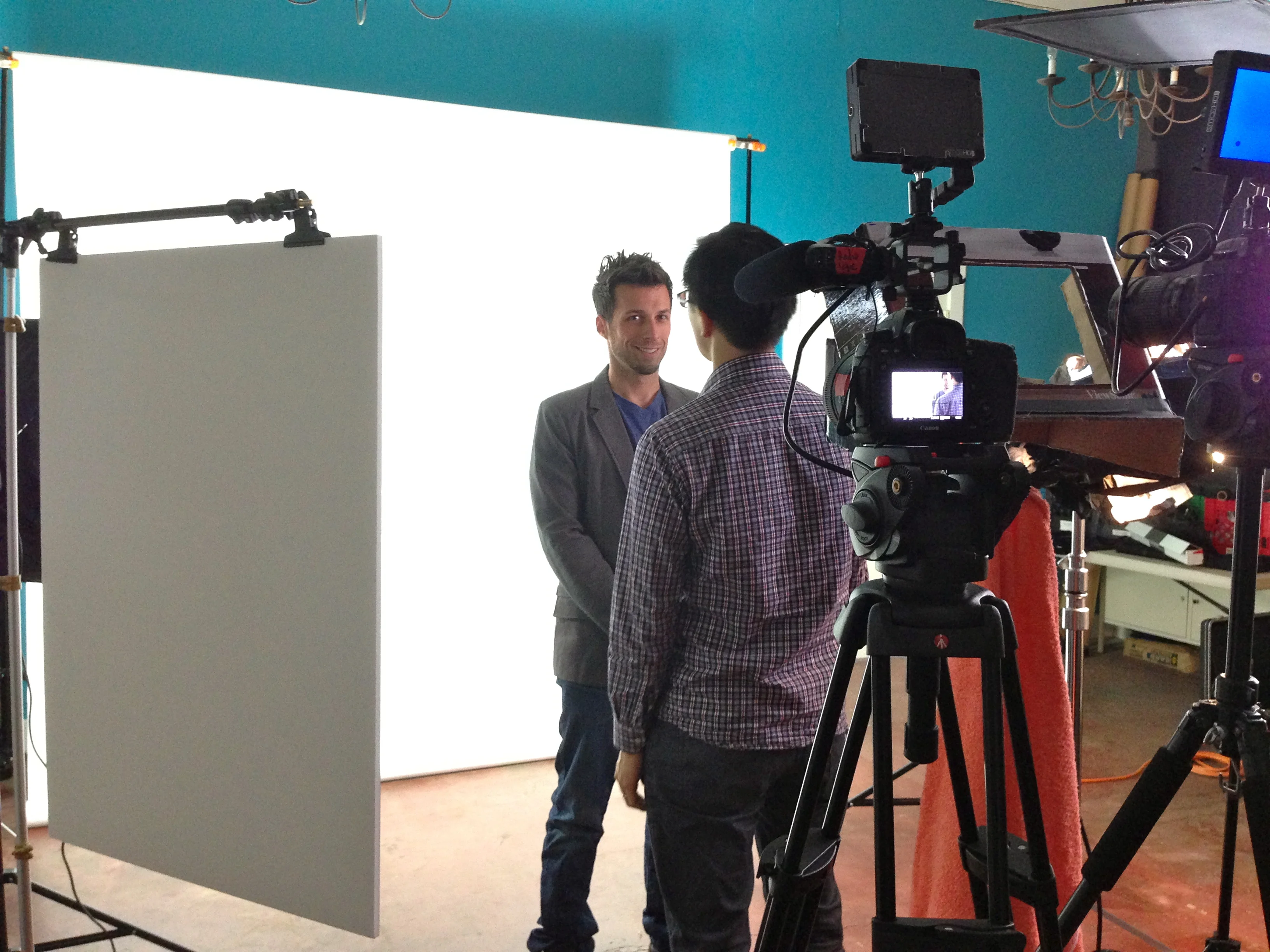 Working behind the scenes