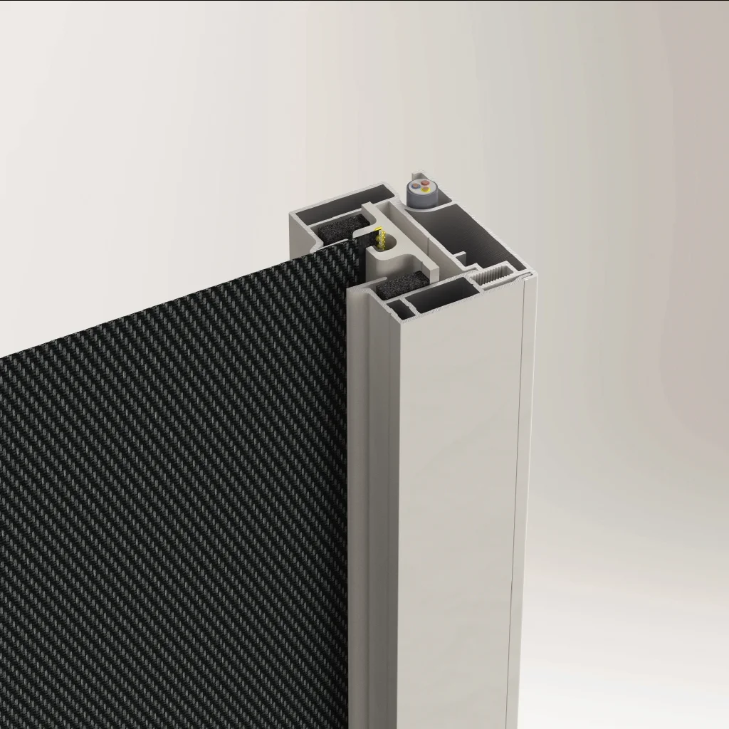 Zip Track Side Channel Detail