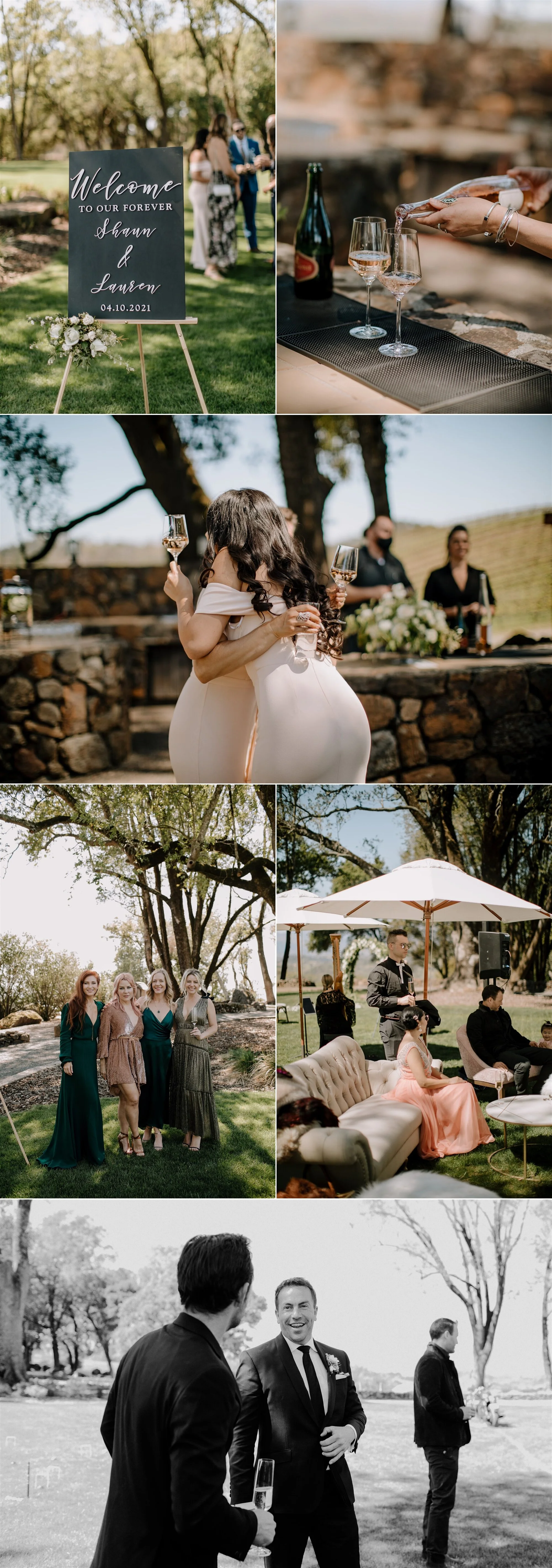 Shaun & Lauren // Stunning Chalk Hill Winery Estate Wedding