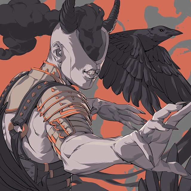 Ashiok, Nightmare Weaver 👁 This character design was super interesting - horned, hollow, smoking heads 🤯 Thinking of drawing Venser next, been getting a lot of requests for him 👍
.
.
.
#art #artwork #illustration #drawing #draw #digitalart #instaa