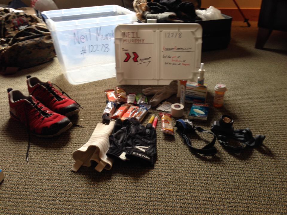 The contents of my drop bin. 