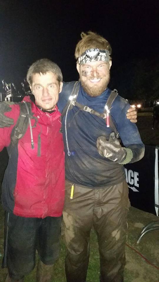 David and I less than a minute after getting pulled. We did it right.