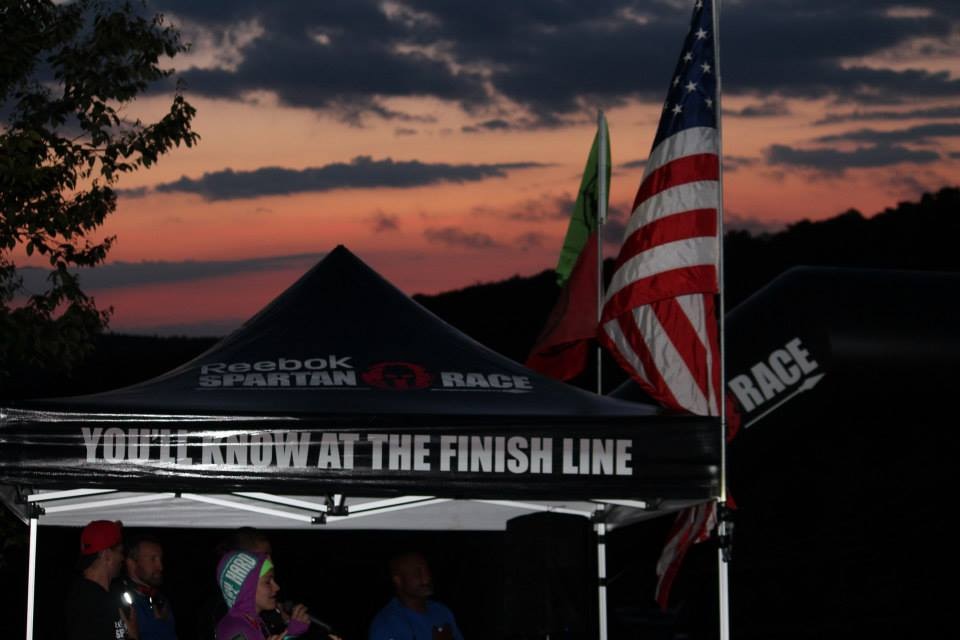 This is what we all saw at the starting line. Photo courtesy of Amanda Manz Ricciardi