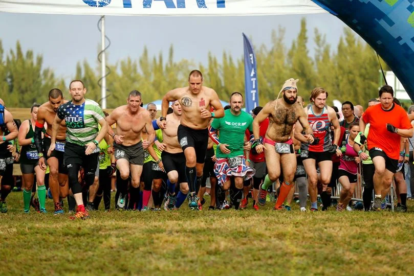 The starting line at BFX.
