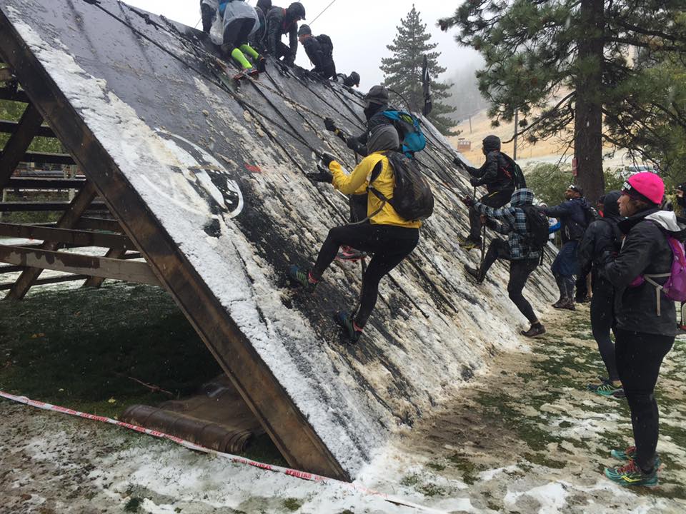 The extra slippery lap 2 slip wall. Photo credit Rick Baird