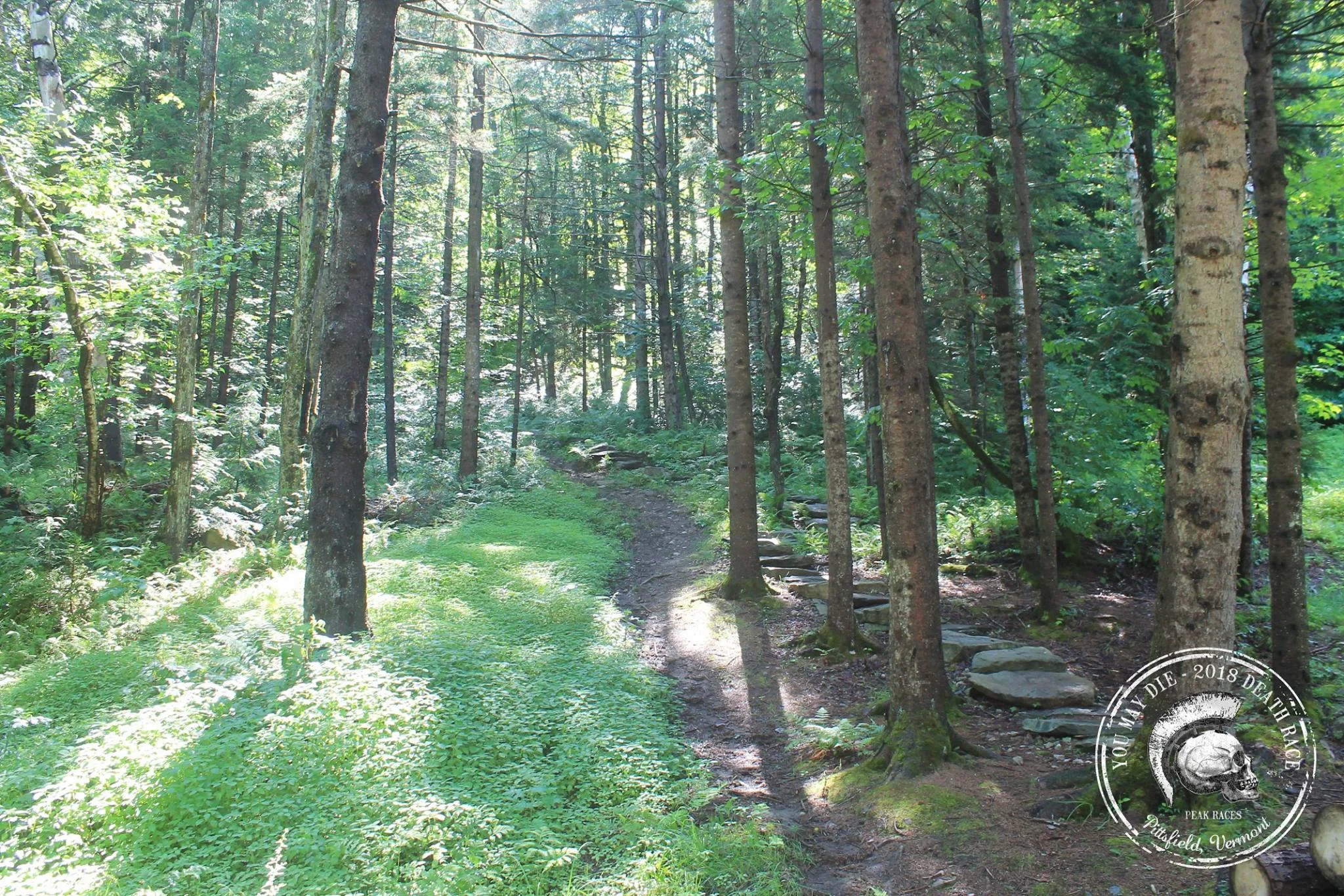 Trekking up the mountain trail was met with the sight of a Death Race activity of the past – the stairway to heaven.