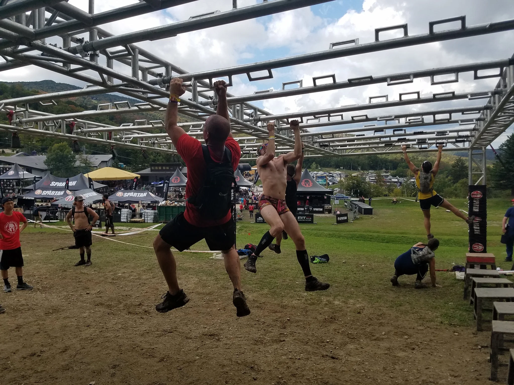 Only picture of twister I could find. This is me on day two at the beast. Sorry, I didn’t wear the cat shorts during the ultra!