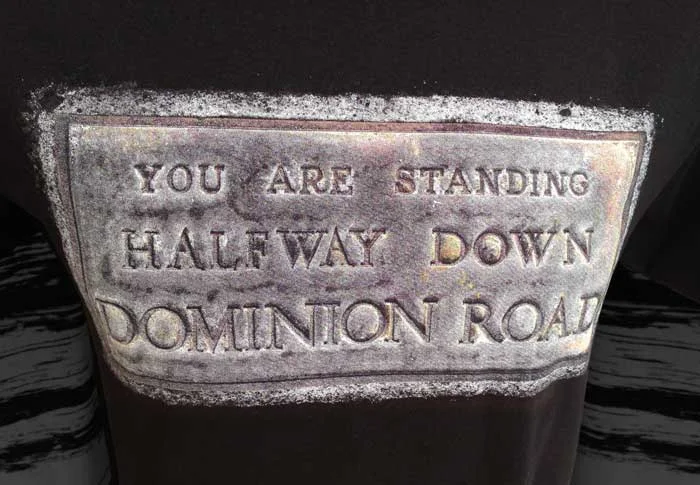 Halfway Down Dominion Road
