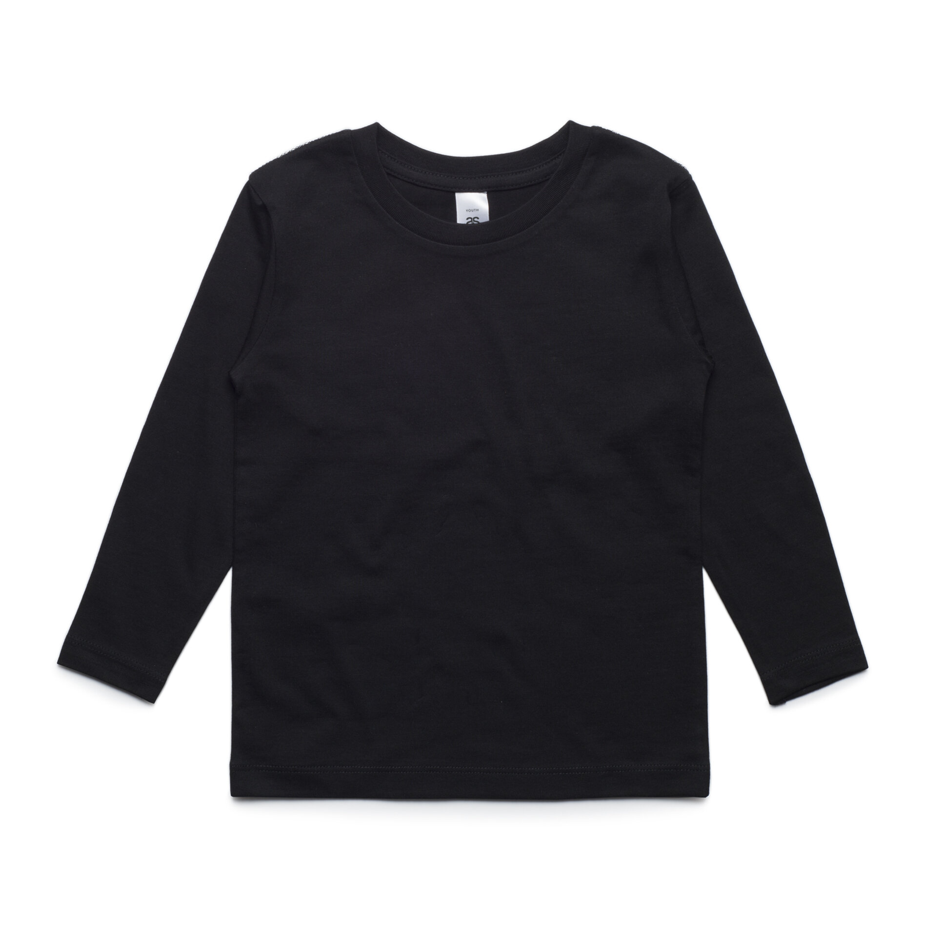 AS COLOUR YOUTH STAPLE L/S TEE - 3008