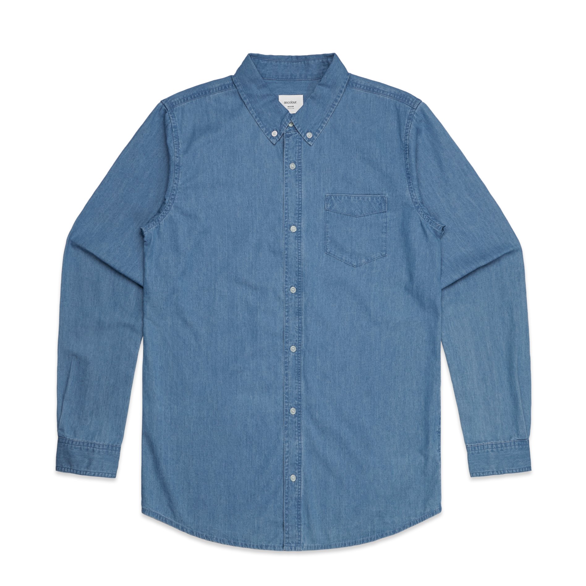 AS Colour Blue Denim Shirt - 5409