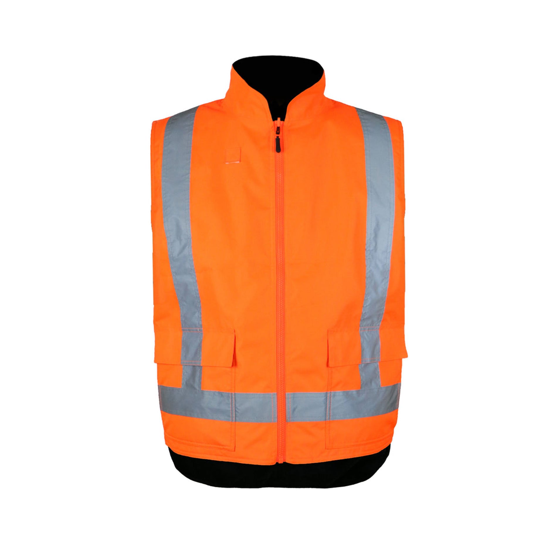 Work Guard Day/Night Fleece Lined Safety Vest - R461X