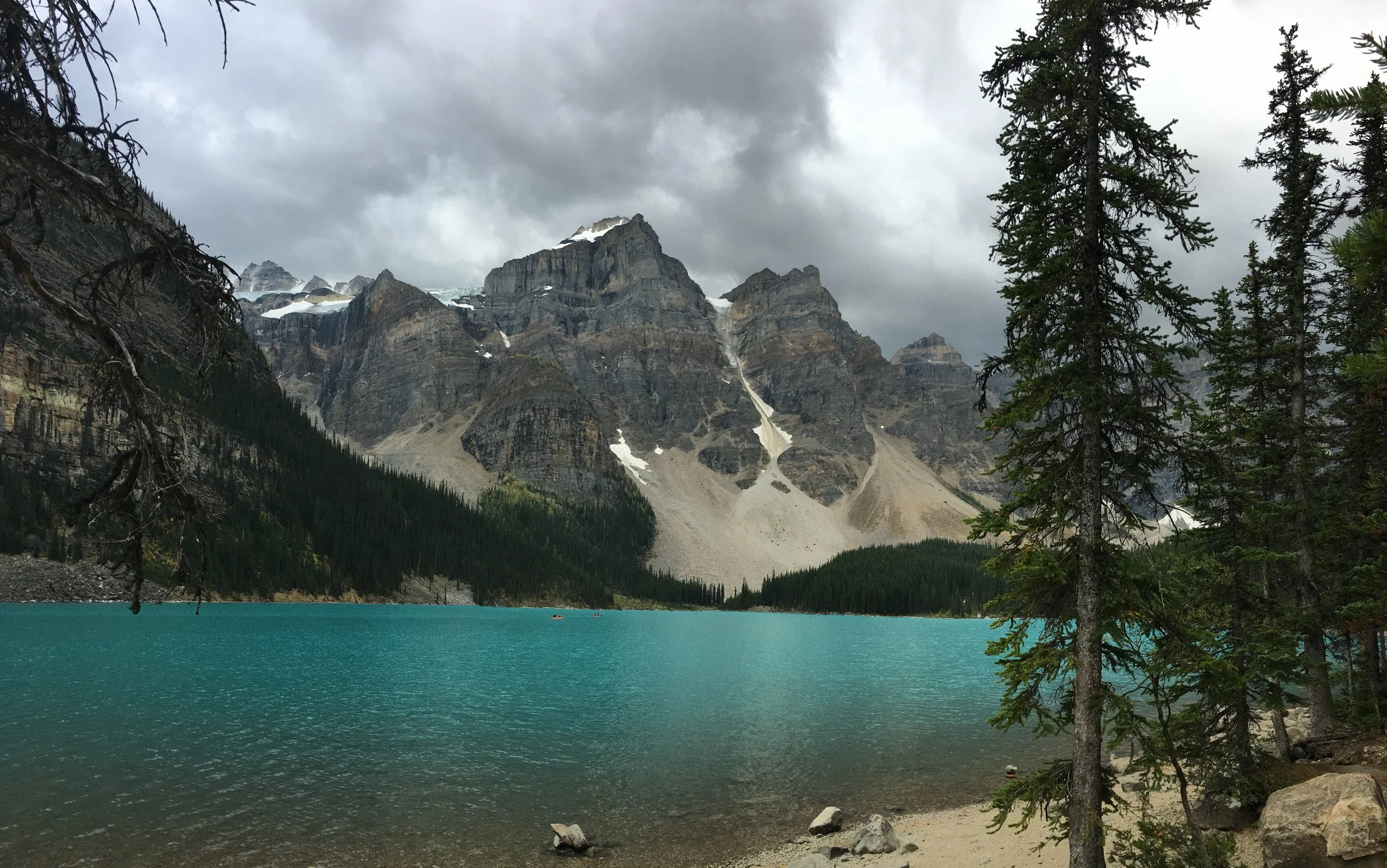 Moraine Lake in the Canadian Rockies