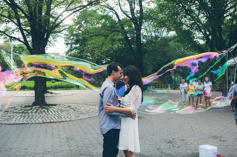 A New York City Central Park and Upper West Side Engagement Photography Session