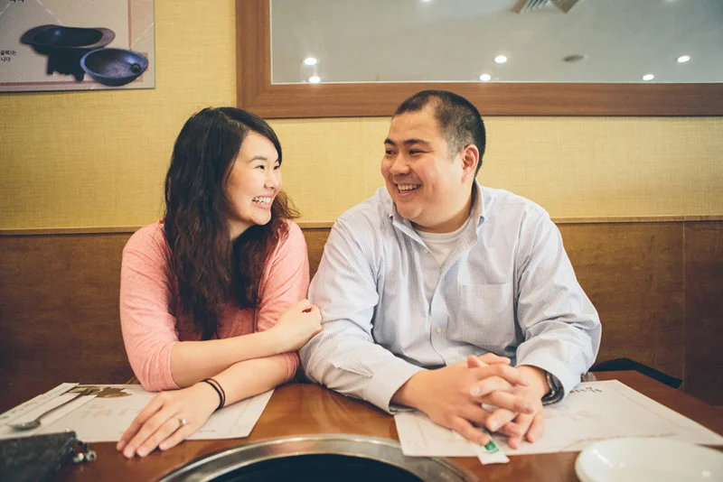 A New York City Proposal with Korean BBQ
