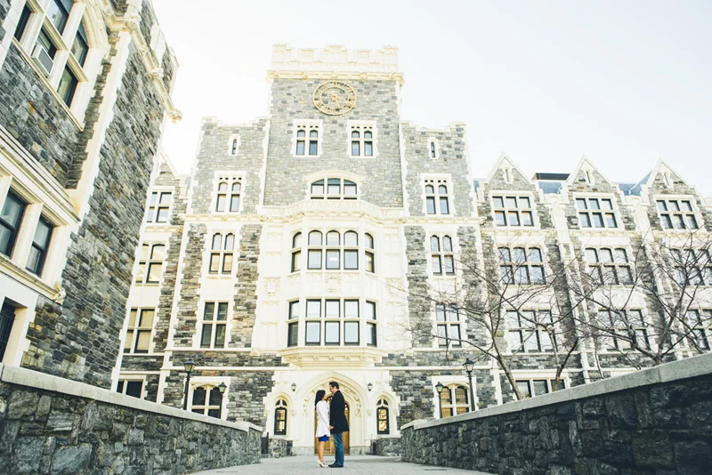 City College in New York City - Engagement Photography Session