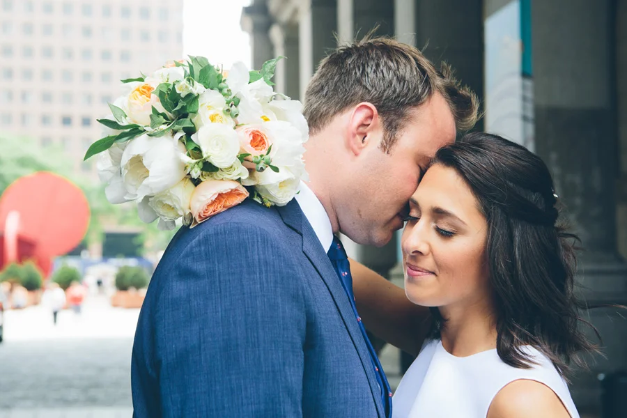 New York City Hall Wedding &amp; Long Island Clam Bake