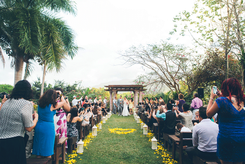 New York City to Puerto Rico - A Destination Wedding with Floating Lanterns