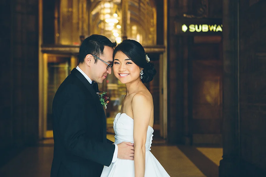 New York City Wedding at the Westin Hotel and Vermilion Restaurant in Midtown Manhattan