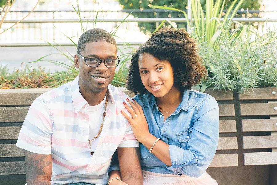 Battery Park City Engagement Session in New York City