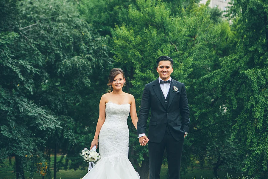 A Classic New York City Wedding at Il Bastardo in Chelsea and Wedding Photos at Central Park