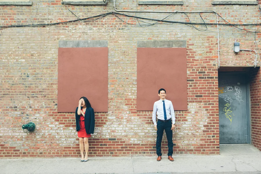 Dumbo Brooklyn, Brooklyn Bridge Park, New York City Engagement Session