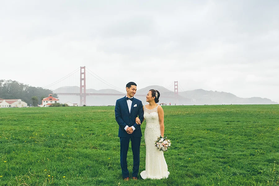 A New York City Couple Moves to San Francisco and has their wedding in SF