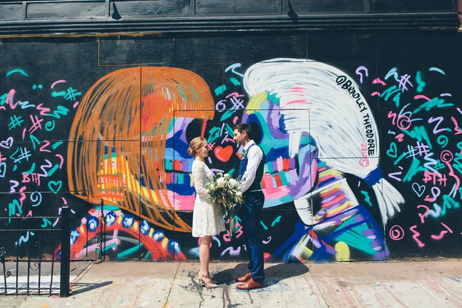 Destination Wedding in New York City with a couple from the UK