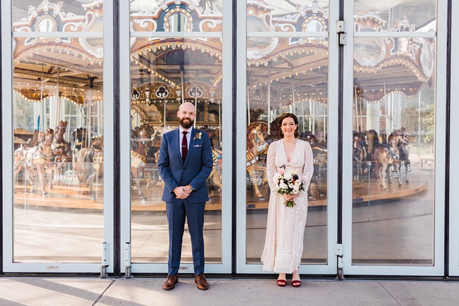 Brooklyn Bridge Park Sweet and Intimate Elopement and Wedding Ceremony