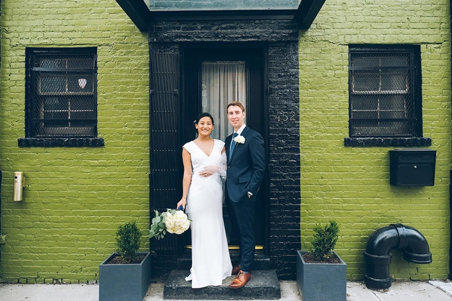 A Wedding Full of Fun at The Green Building in Brooklyn, New York