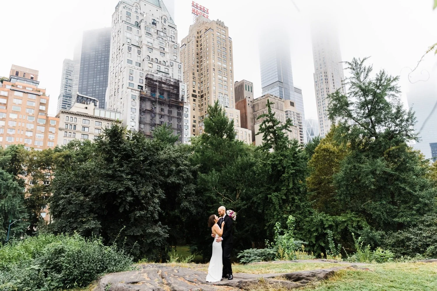 Beautiful and Elegant New York City Elopement in Central Park