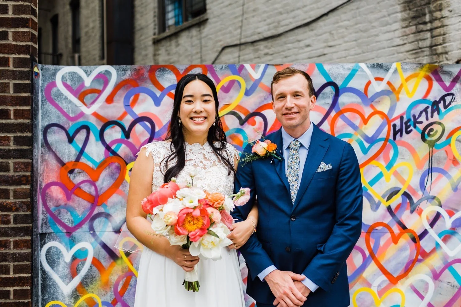 Intimate Wedding Ceremony in New York City with Friends and Family