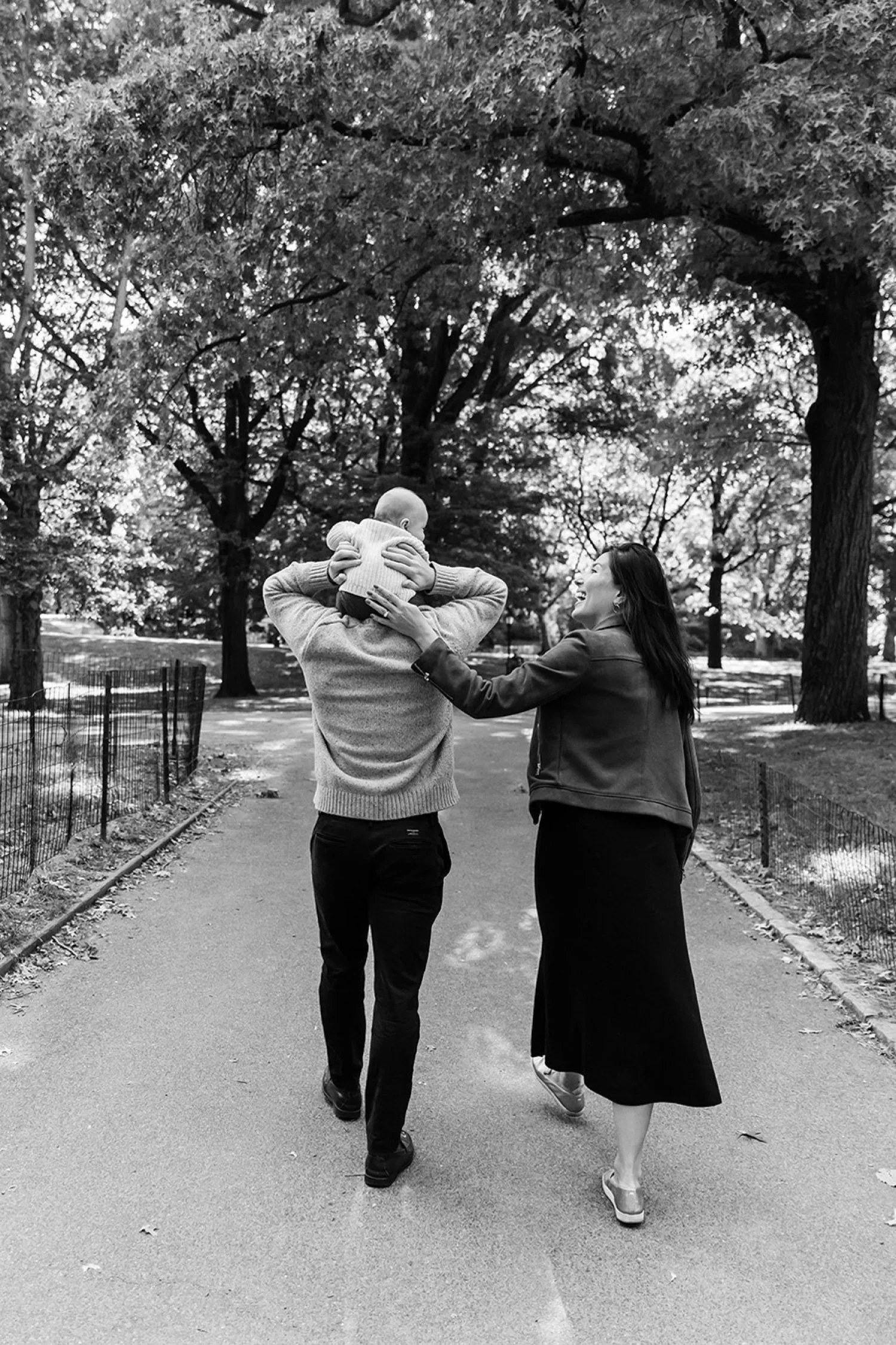 Beautiful Central Park Family Portraits Session
