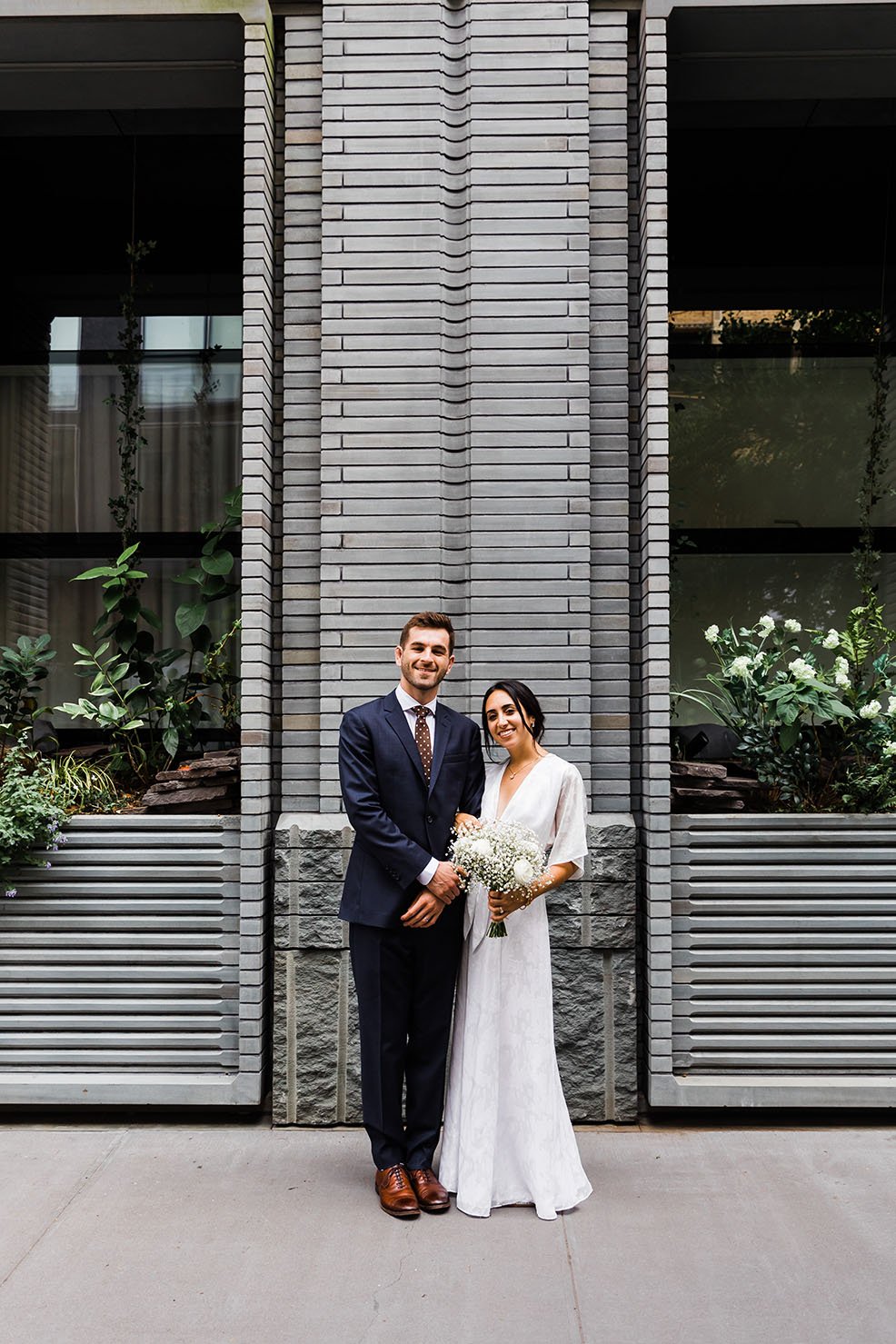 A Fun Elopement Day at New York City Hall and A Reception at Il Buco