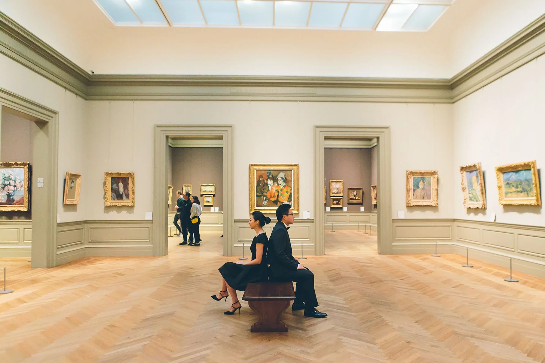 New York City Engagement Session at the Metropolitan Museum of Art