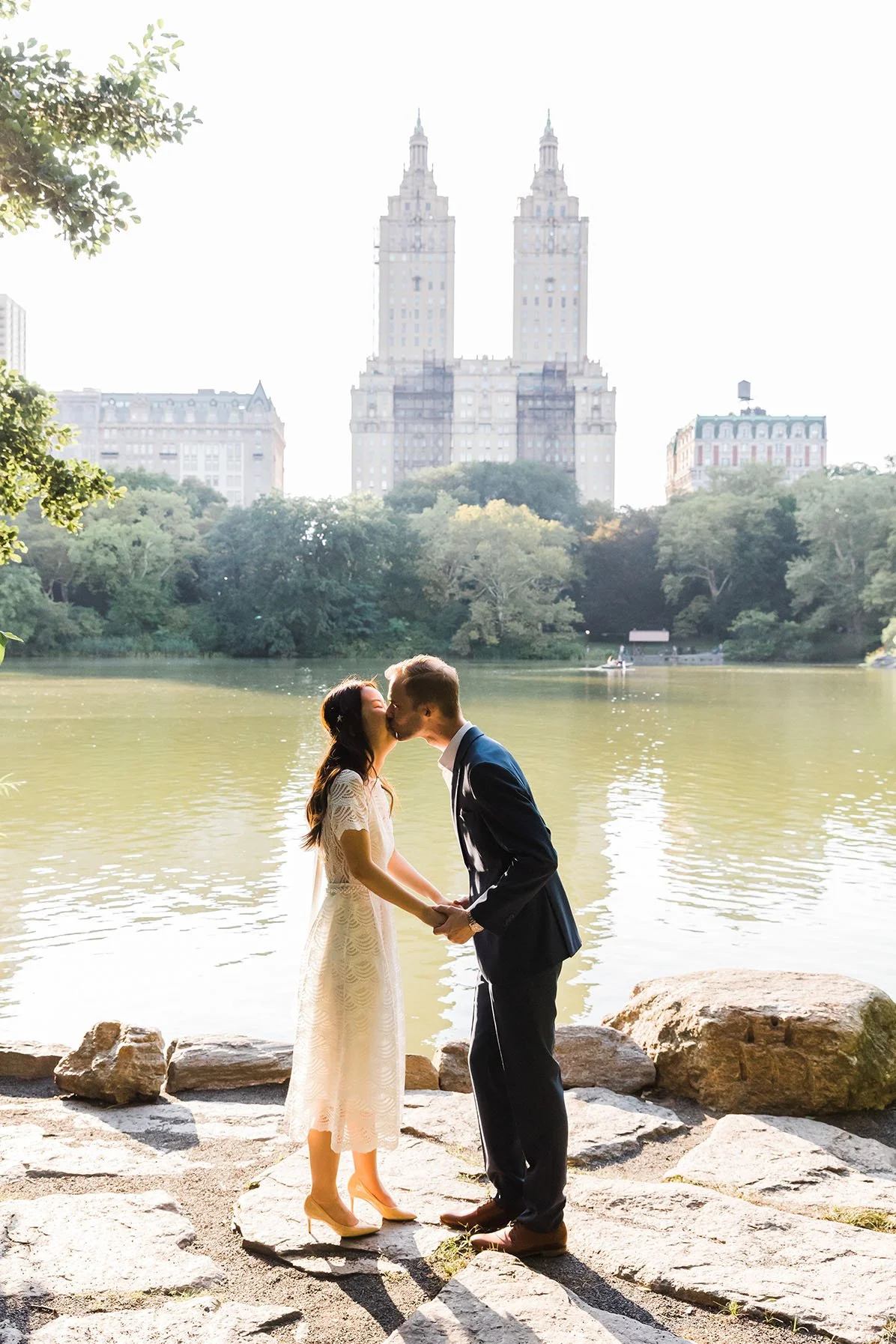 Beautiful Elopement Session in Central Park in New York City