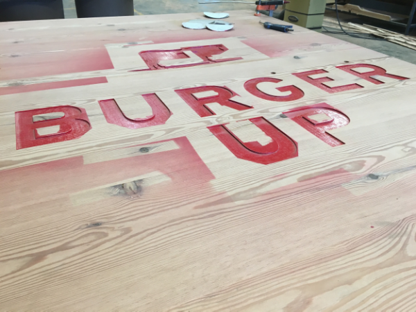 Reclaimed Wood Sign