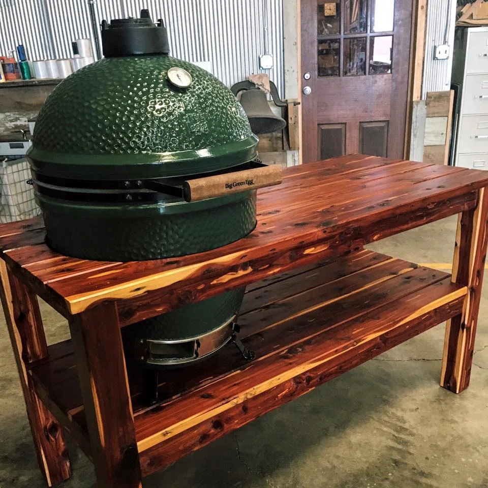 Project Spotlight: Big Green Egg Grill Table