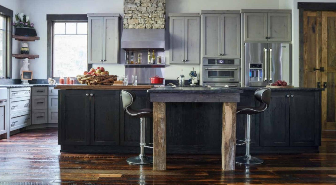 Terri Clark's Tobacco Barn Flooring