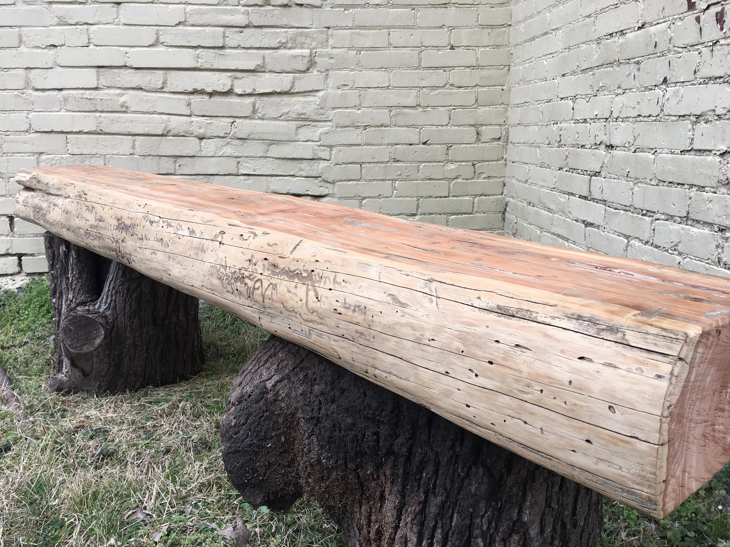 red cedar mantel unfinished.JPG