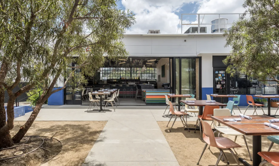Spoke Bicycle Cafe Frogtown LA River community hub