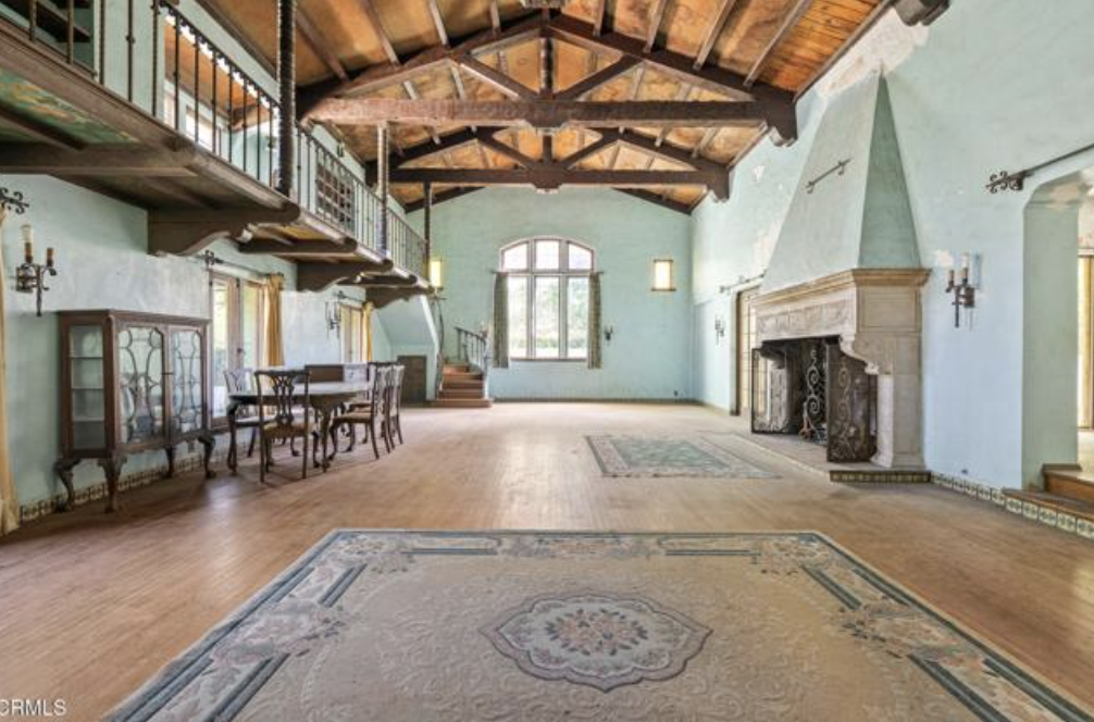 The Lyster Residence, a 1926 Spanish Colonial Revival house on Vermont Avenue in Los Feliz.