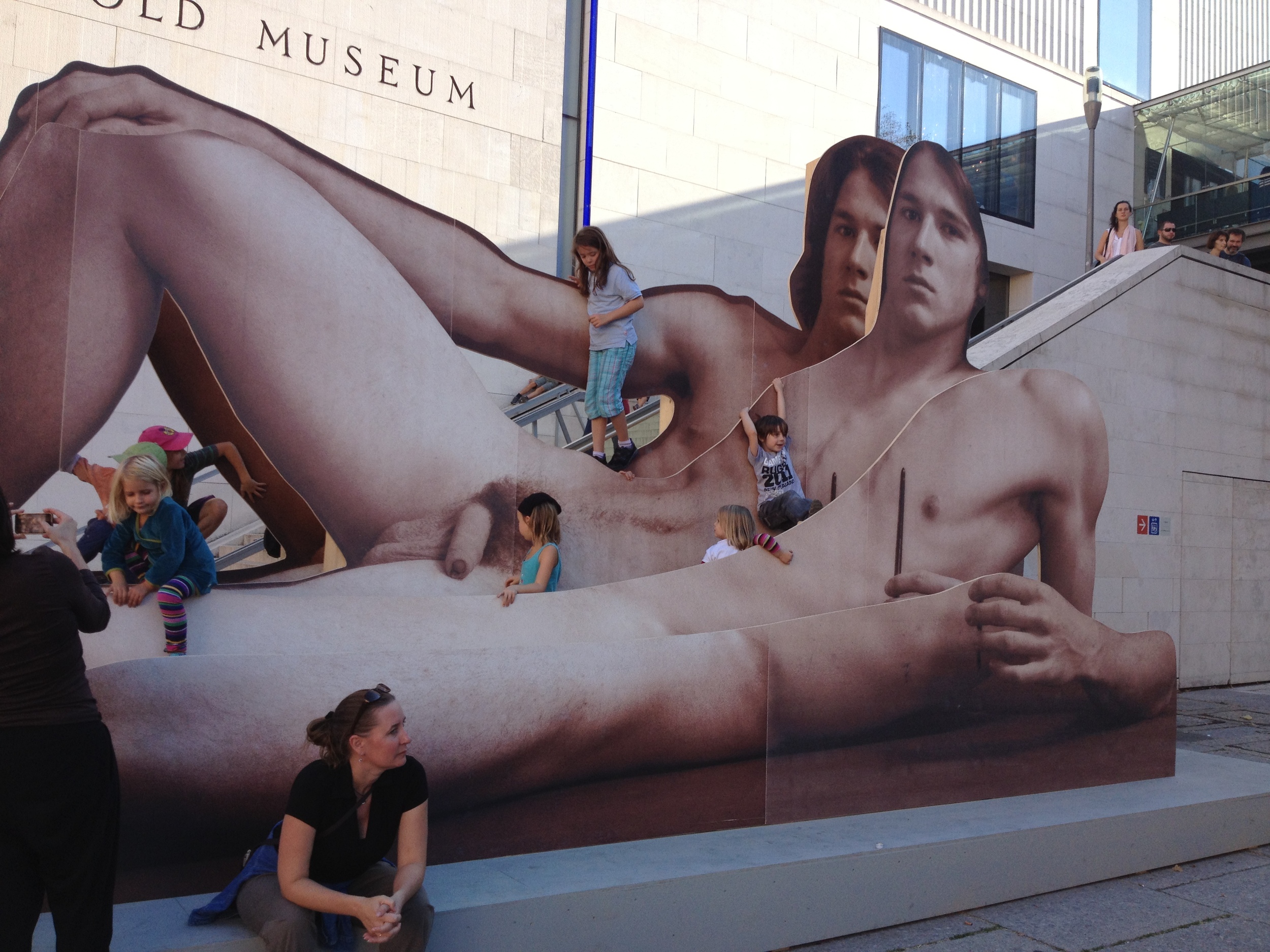 A nude man in Vienna