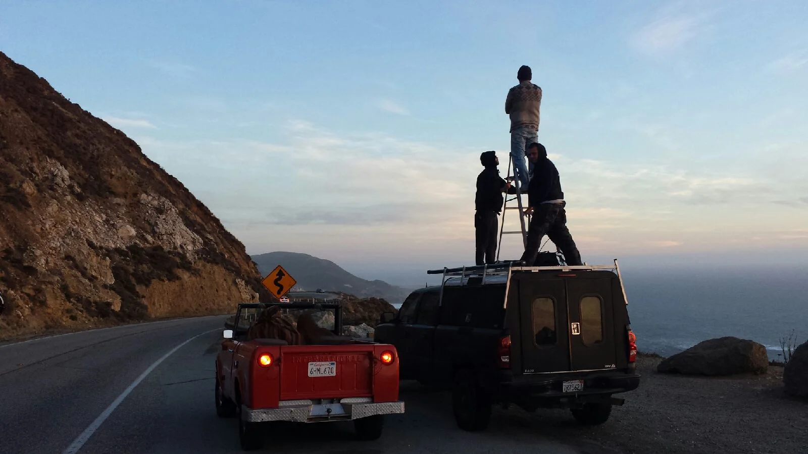 Behind the scenes - Big Sur, HWY 1