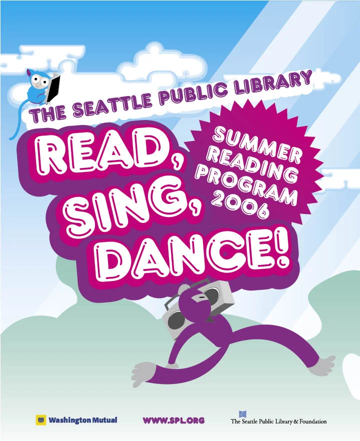 Art Direction + Print Production - The Seattle Public Library