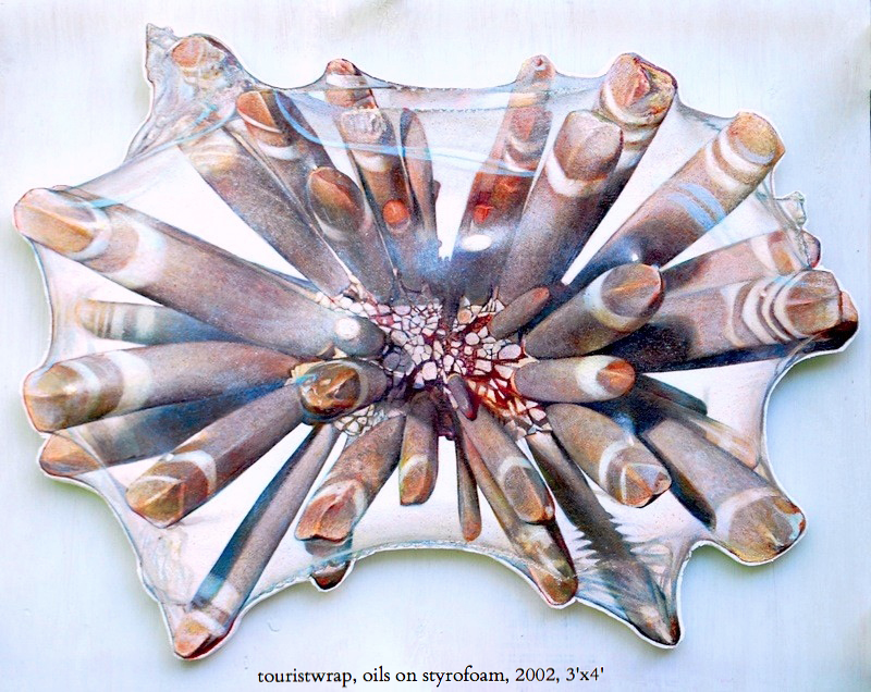 charlie-callahan-pencil-urchin-shrinkwrap-oils-on-styrofoam.jpg